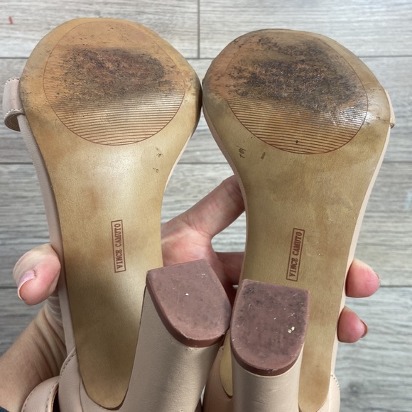 Euc Vince Camuto Acelyn Tan blush Sandal - Picture 8 of 10